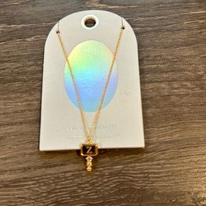 Anthropologie initial necklace
